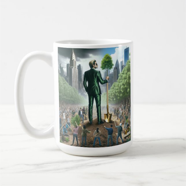 Eco-Warrior Leadership Mug (Left)