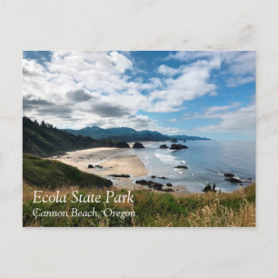Ecola State Beach, OR Postcard