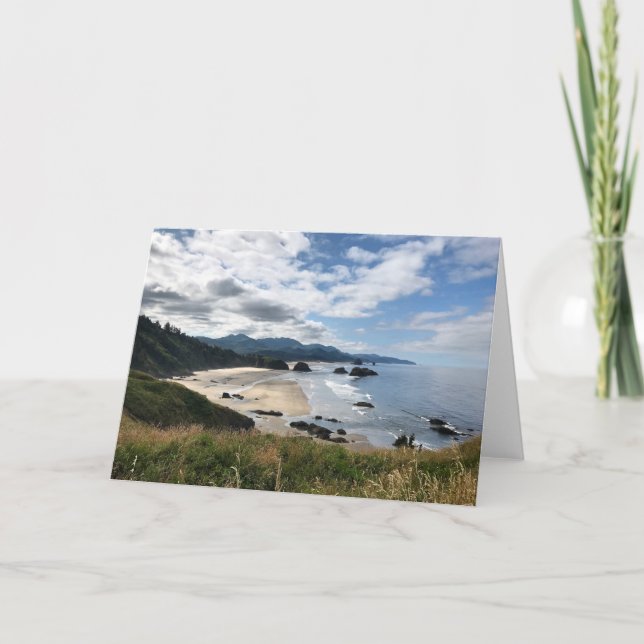Ecola State Beach, Oregon Card (Front)