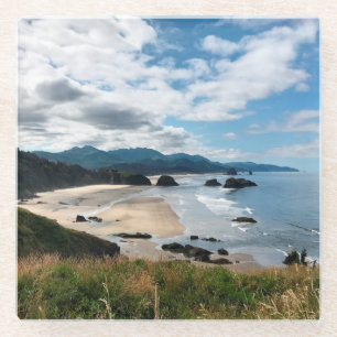Ecola State Beach, Oregon Glass Coaster
