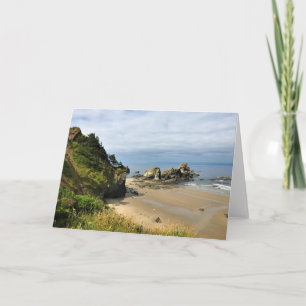 Ecola State Park, Cannon Beach, Oregon Card