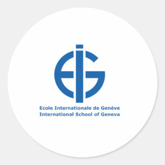 Ecolint Logo Classic Round Sticker