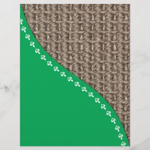 Ecological friendly design flyer