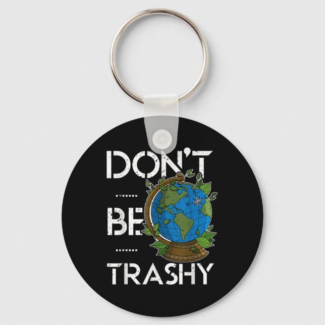 Ecologist Environmental Protection Animals Plants  Key Ring (Front)