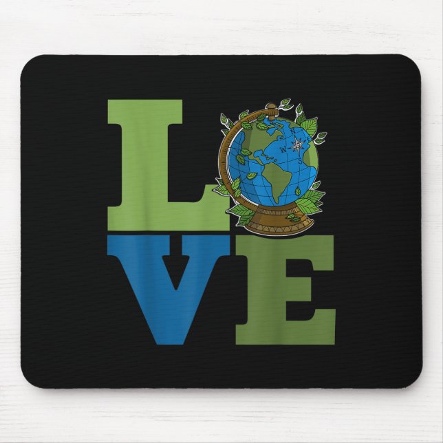 Ecologist Environmental Protection Animals Plants  Mouse Mat (Front)