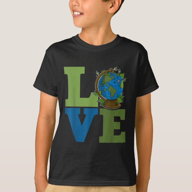 Ecologist Environmental Protection Animals Plants  T-Shirt (Front)