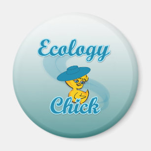 Ecology Chick #3 Magnet