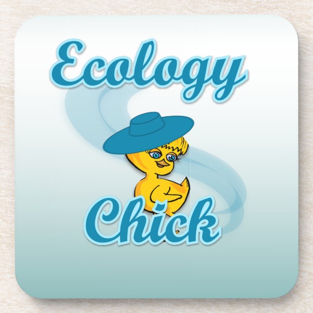 Ecology Chick #4 Coaster (Front)