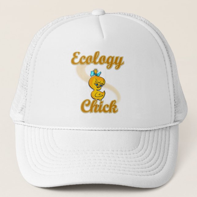 Ecology Chick Trucker Hat (Front)
