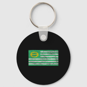 Ecology Flag Environmentalism Earth Day 1 Key Ring