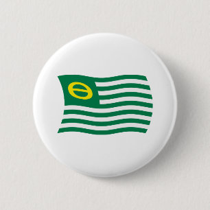 Ecology Movement Flag Button