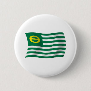 Ecology Movement Flag Button