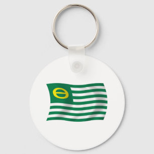Ecology Movement Flag Keychain