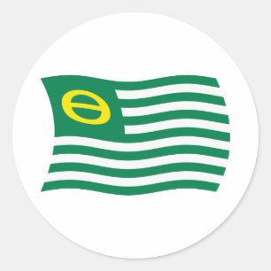 Ecology Movement Flag Sticker