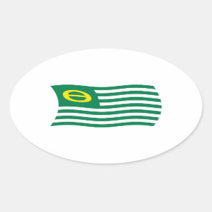 Ecology Movement Flag Sticker