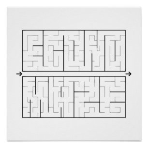 Econo-Maze - Poster