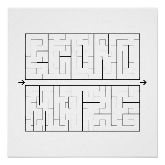 Econo-Maze -  Poster (Front)