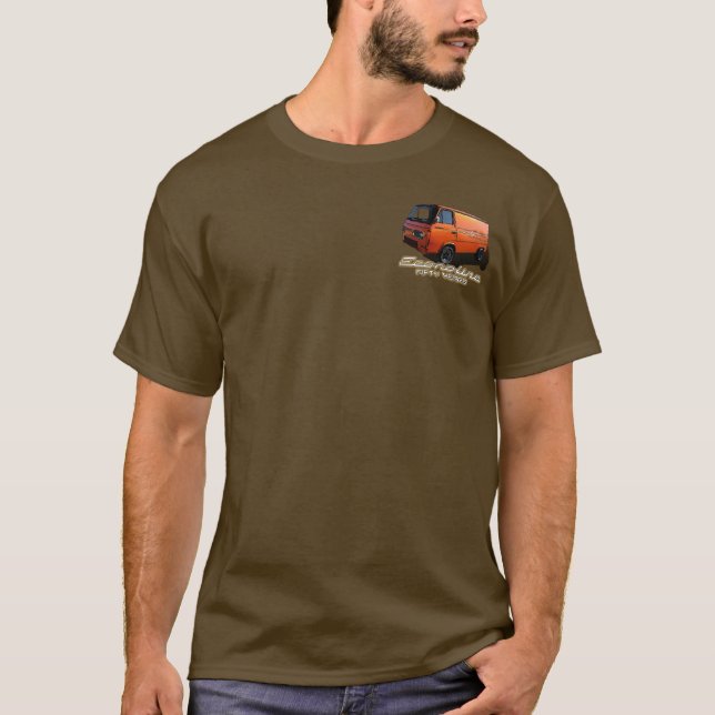 Econoline Van Beach T-Shirt w/ Front Graphic (Front)