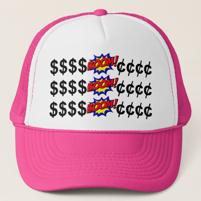 Economic Boom™ Trucker Hat (Front)