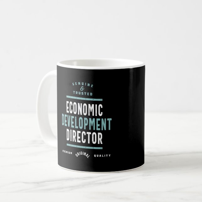 Economic Development Director Coffee Mug (Front Left)