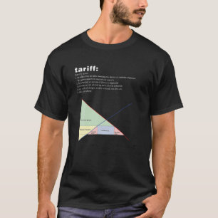 Economic Tariff Diagram T Shirt