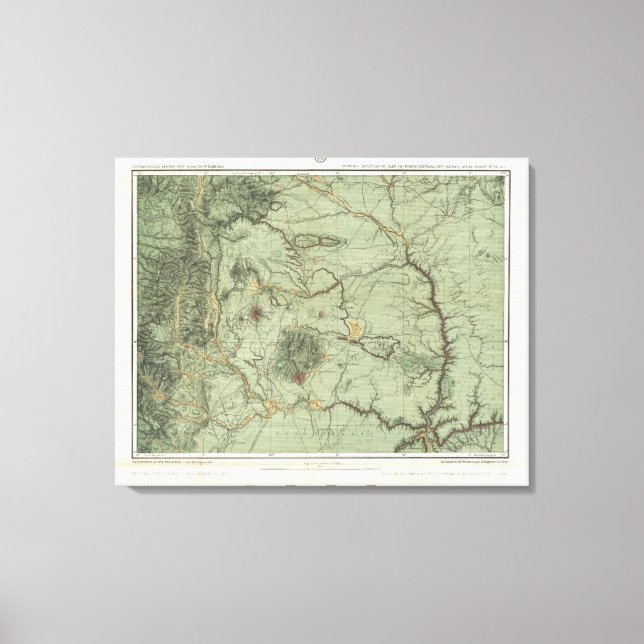 Economical Features of New Mexico Canvas Print (Front)