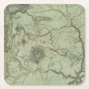 Economical Features of New Mexico Square Paper Coaster