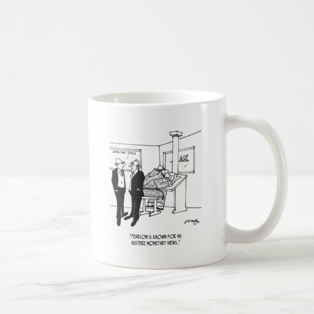 Economics Cartoon 3996 Coffee Mug (Right)