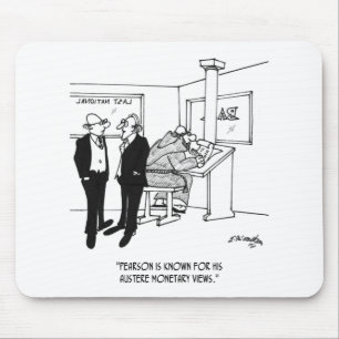 Economics Cartoon 3996 Mouse Mat