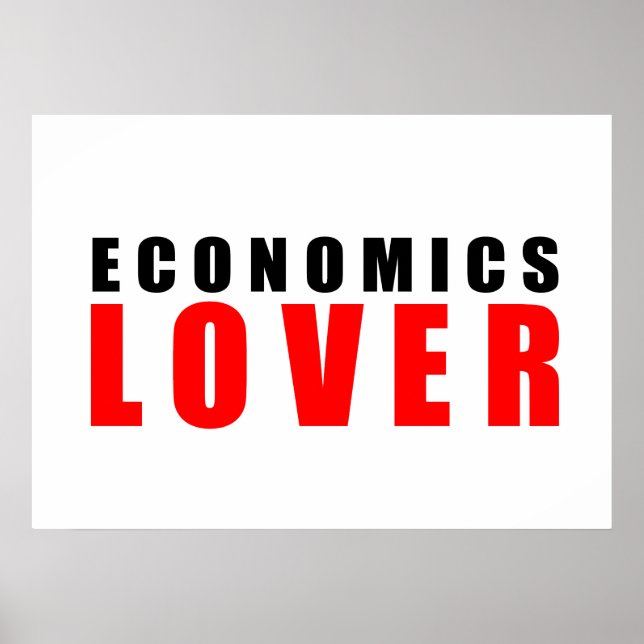 Economics lover poster (Front)