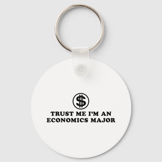 Economics Student Key Ring (Front)
