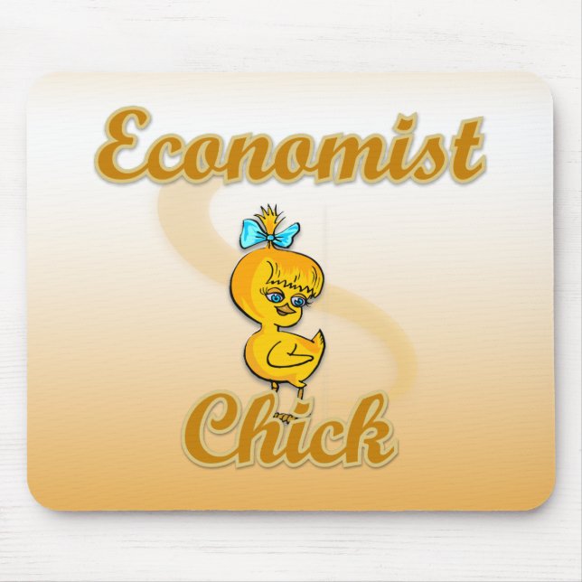 Economist Chick Mouse Mat (Front)