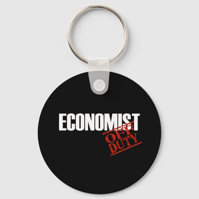 ECONOMIST DARK KEY RING (Front)