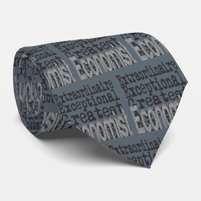 Economist Extraordinaire Tie (Rolled)