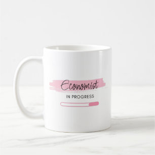 Economist In Progress – Personalised Coffee Mug