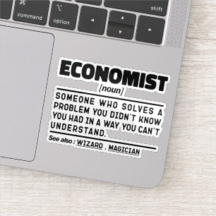 Economist Noun Cool Economy Graduate Funny Student