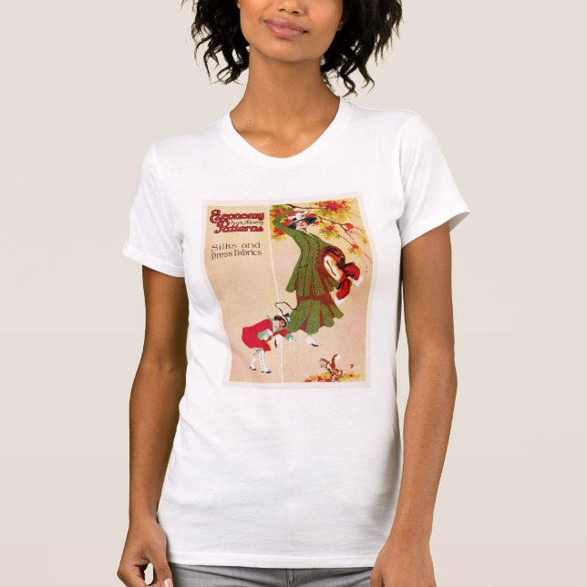 Economy Patterns T-Shirt (Front)