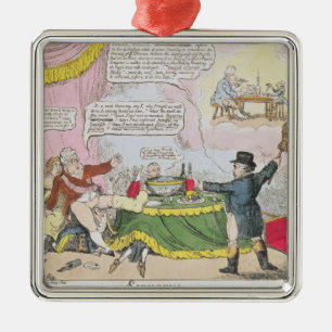 Economy', published by Johnston, London Metal Tree Decoration