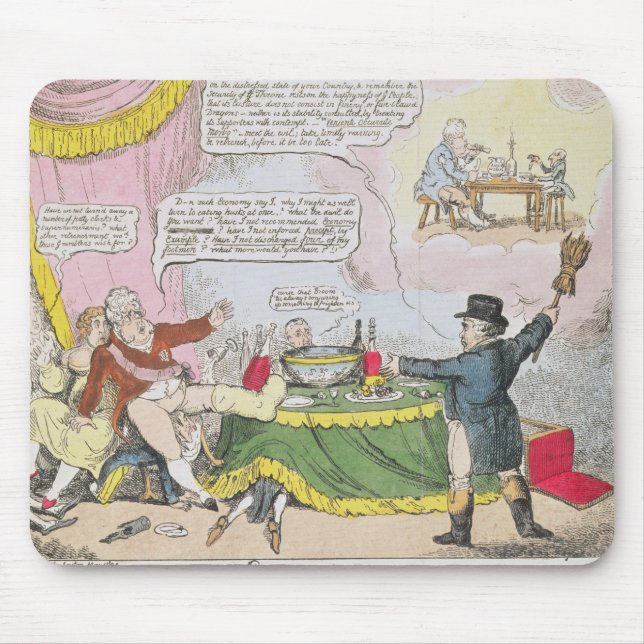 Economy', published by Johnston, London Mouse Mat (Front)