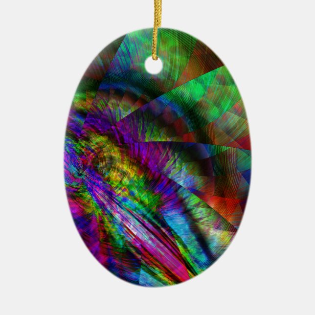 Ecosphere Ceramic Tree Decoration (Front)