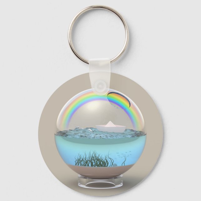 Ecosphere Key Ring (Front)