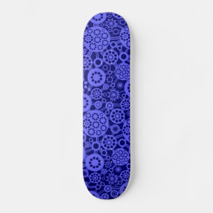 Ecosystem - Electric Blue on Dp Navy Skateboard