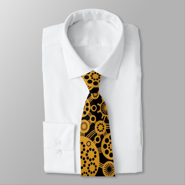Ecosystem - Gold on Black Tie (Tied)
