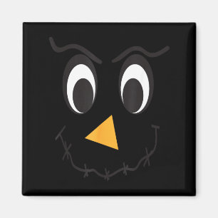 Ecrow Face Angry Smile Thanksgiving Halloween Magnet
