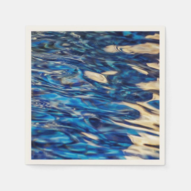 Ecru Standard Cocktail Paper Napkins (Front)