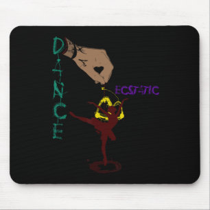 Ecstatic Dance Llerina Dancer In A Tutu Freestyle Mouse Mat