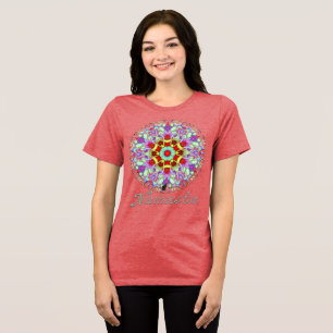 Ectoplasm Namaste Kaleidoscope Tri-Blend Shirt