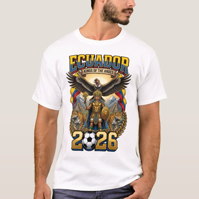 Ecuador 2026 Fan T-Shirt (Front)