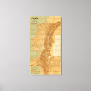 Ecuador 2 canvas print