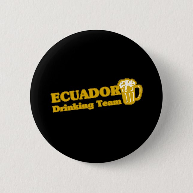 ECUADOR 6 CM ROUND BADGE (Front)